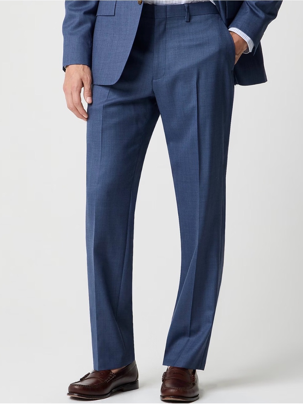 JCREW Classic-fit Thompson worsted wool suit pant